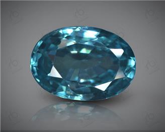 Natural Blue Zircon 5.89 carats -1504
